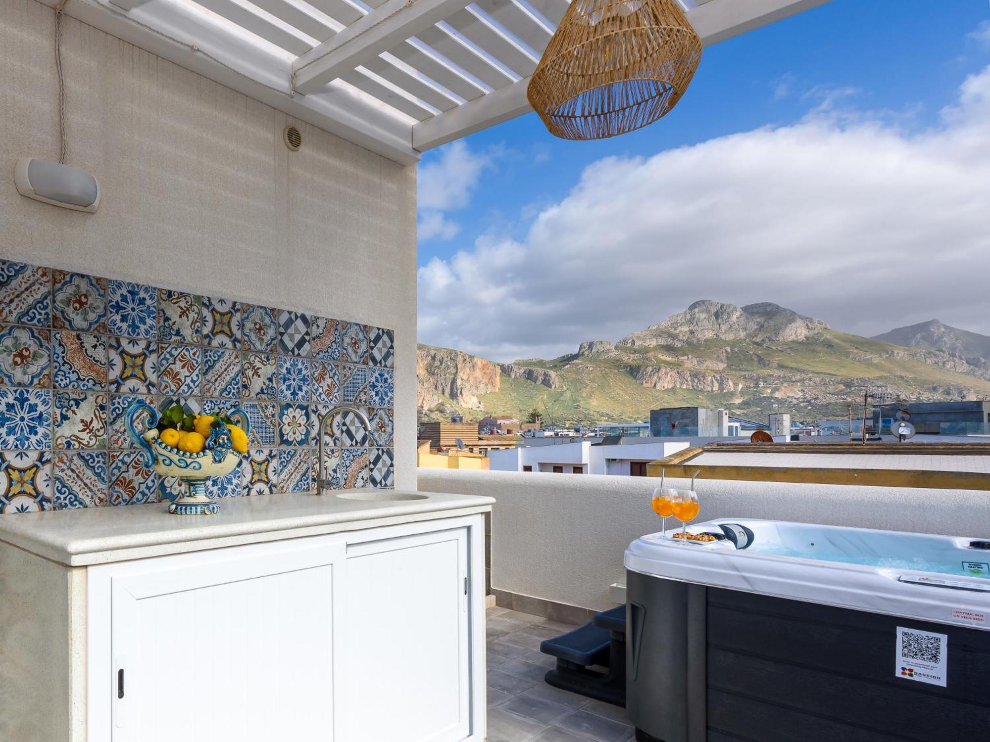 Il Faro E La Luna Beach Apartments 圣维托罗卡波 外观 照片