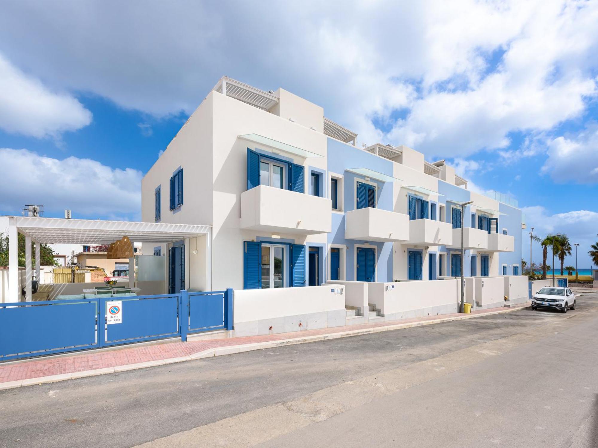 Il Faro E La Luna Beach Apartments 圣维托罗卡波 外观 照片
