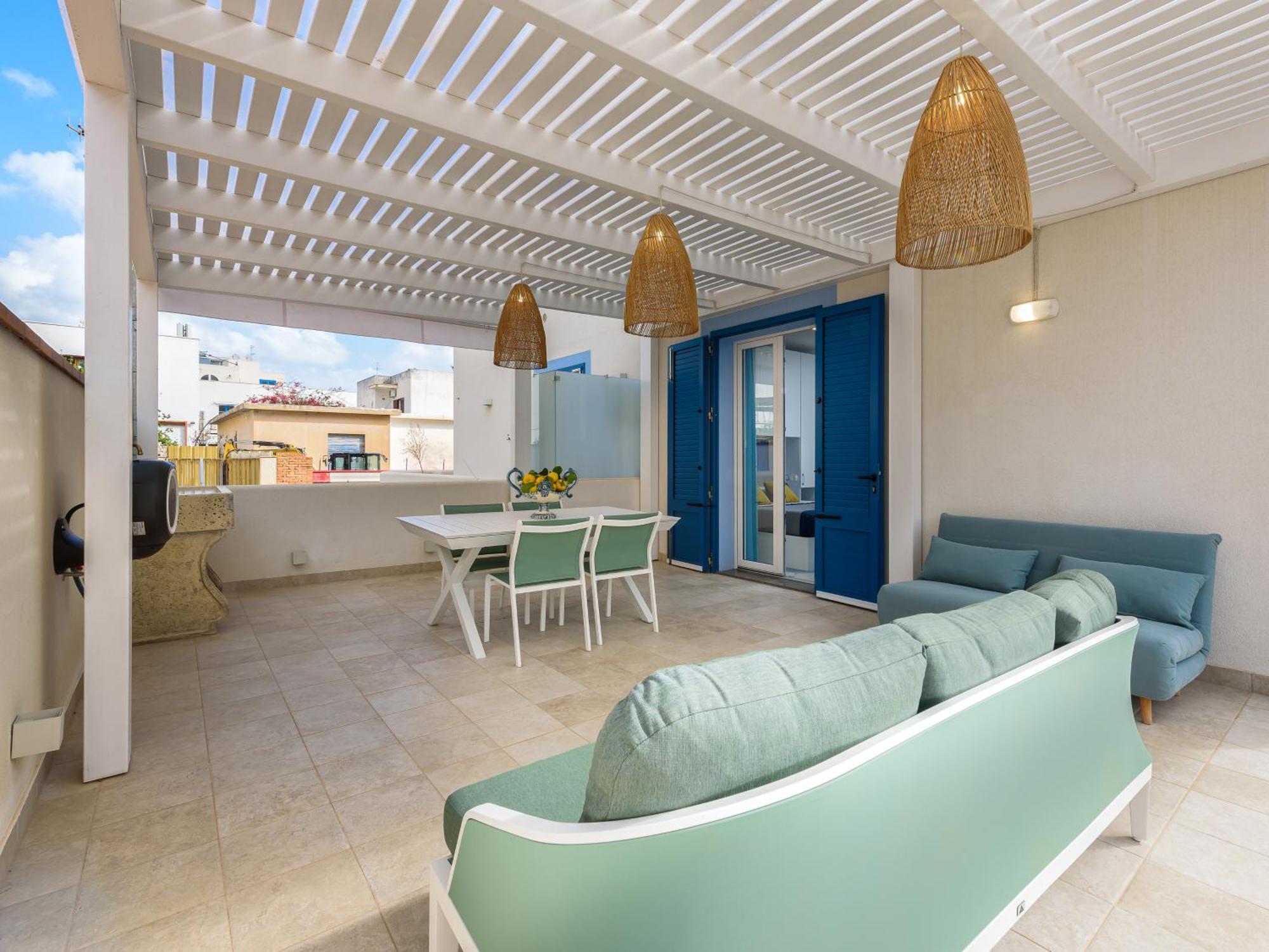 Il Faro E La Luna Beach Apartments 圣维托罗卡波 外观 照片