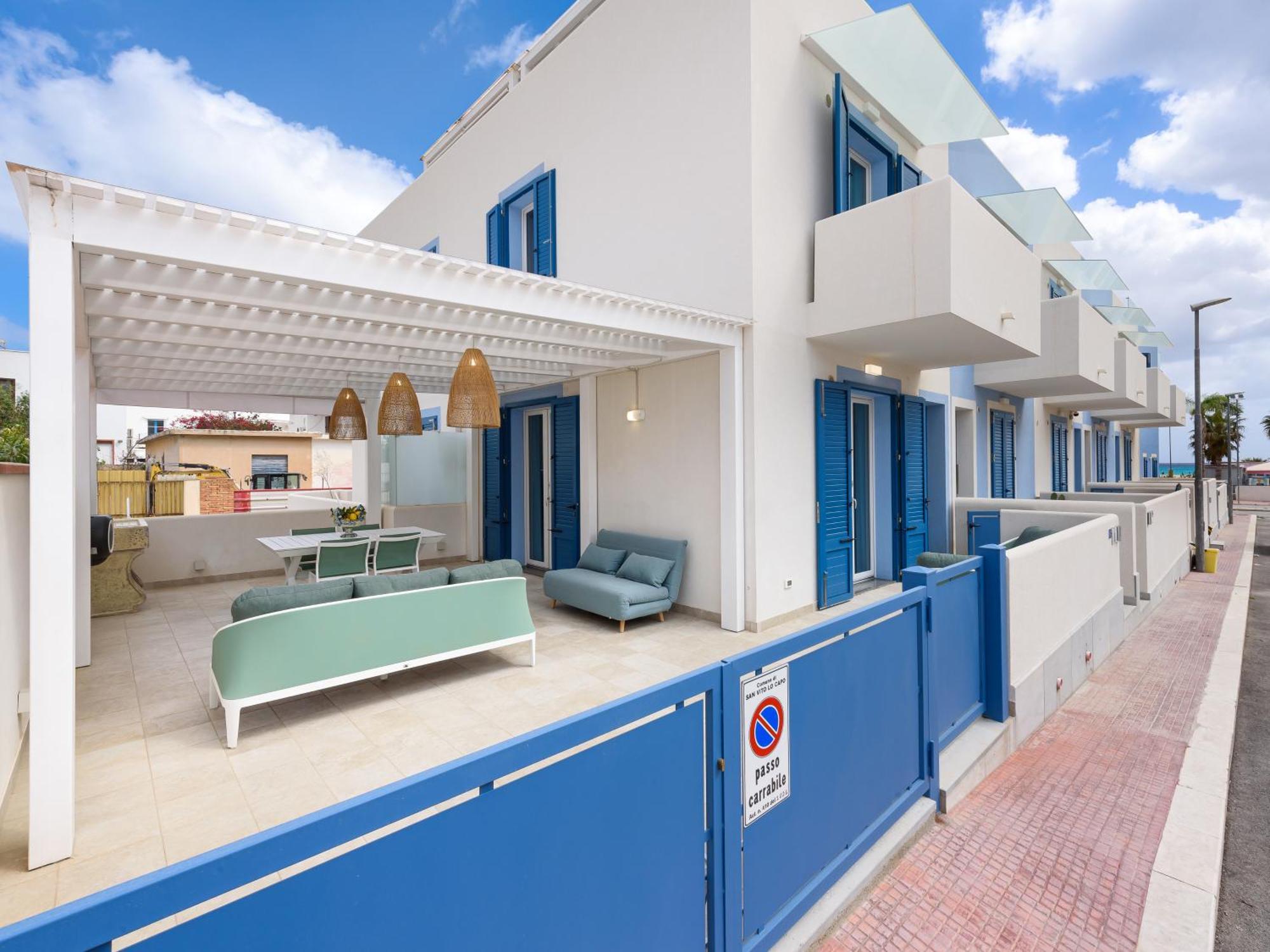 Il Faro E La Luna Beach Apartments 圣维托罗卡波 外观 照片